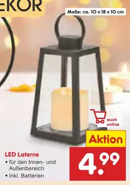 Netto Marken-Discount Led laterne Angebot