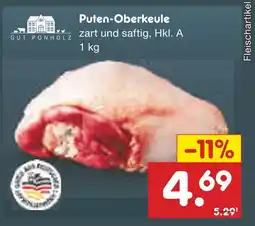 Netto Marken-Discount Gut ponholz puten-oberkeule Angebot