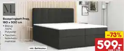 Netto Marken-Discount Boxspringbett prag Angebot
