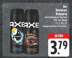 E-Center Axe deodorant bodyspray Angebot