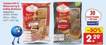 Netto Marken-Discount Coppenrath & wiese kernig & kräftig brötchen Angebot