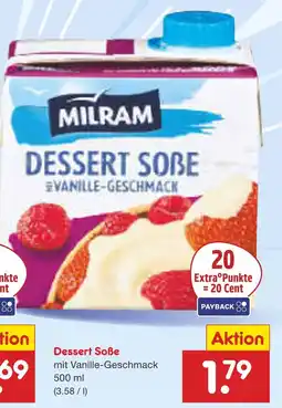 Netto Marken-Discount Milram dessert soße Angebot