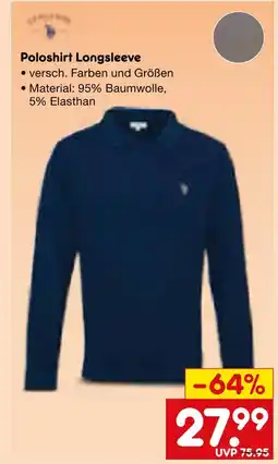Netto Marken-Discount Poloshirt longsleeve Angebot