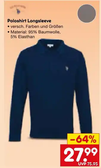 Netto Marken-Discount Poloshirt longsleeve Angebot