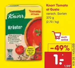 Netto Marken-Discount Knorr tomato al gusto Angebot