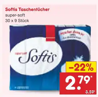 Netto Marken-Discount Softis taschentücher Angebot