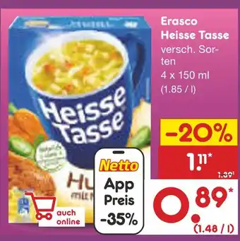 Netto Marken-Discount Erasco heisse tasse Angebot