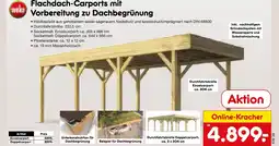Netto Marken-Discount Weka flachdach-carport Angebot