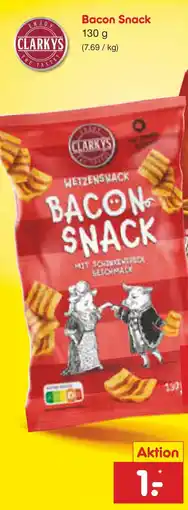 Netto Marken-Discount Clarkys bacon snack Angebot