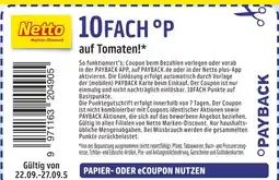 Netto Marken-Discount Payback 10fach °p Angebot