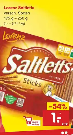 Netto Marken-Discount Lorenz saltletts Angebot