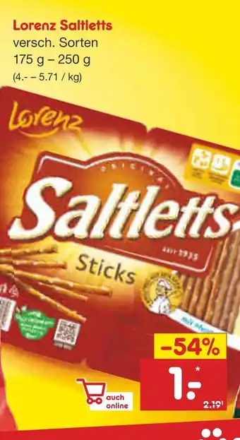Netto Marken-Discount Lorenz saltletts Angebot
