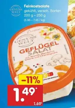 Netto Marken-Discount Genuss welt feinkostsalate Angebot