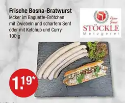 V Markt Stöckle metzgerei frische bosna-bratwurst Angebot