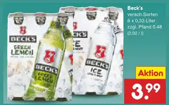 Netto Marken-Discount Beck's beck's Angebot