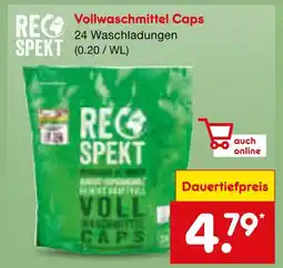 Netto Marken-Discount Respekt vollwaschmittel caps Angebot