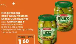 V Markt Hengstenberg knax gewürzgurken Angebot