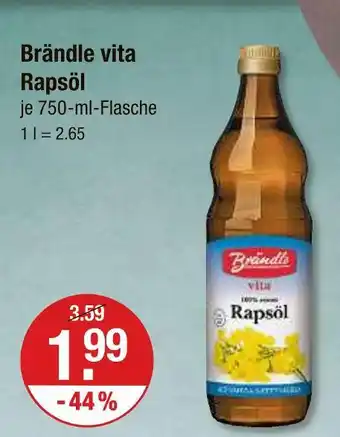 V Markt Brändle vita rapsöl Angebot