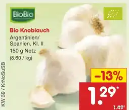 Netto Marken-Discount Biobio bio knoblauch Angebot