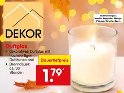 Netto Marken-Discount Dekor duftglas Angebot