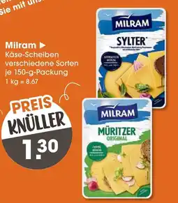 V Markt Milram sylter käse-scheiben Angebot