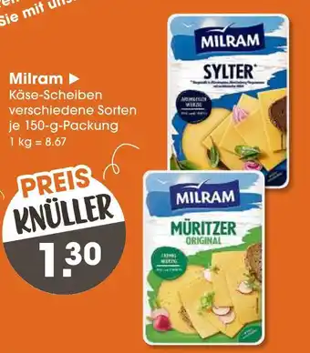 V Markt Milram sylter käse-scheiben Angebot