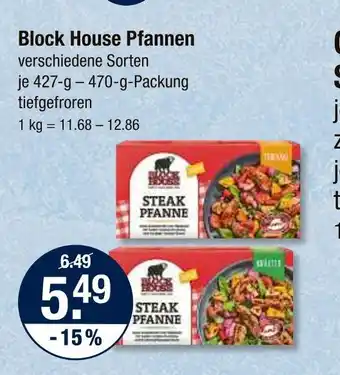 V Markt Block house pfannen Angebot