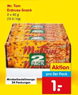 Netto Marken-Discount Mr. tom erdnuss-snack Angebot