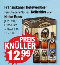 V Markt Franziskaner hefeweißbier kellerbier Angebot