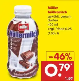 Netto Marken-Discount Müller müllermilch Angebot