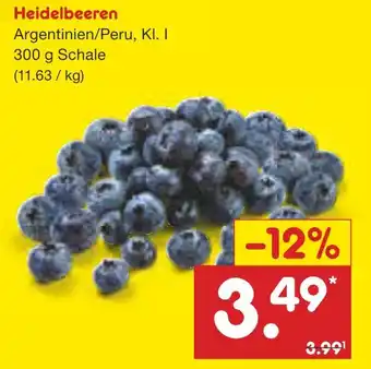 Netto Marken-Discount Heidelbeeren Angebot