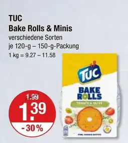 V Markt Tuc bake rolls & minis Angebot