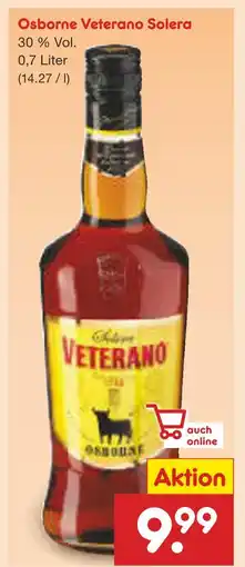 Netto Marken-Discount Osborne veterano solera Angebot