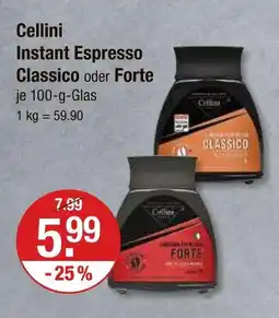V Markt Cellini instant espresso classico Angebot