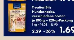 V Markt Treaties bits hundesnacks Angebot