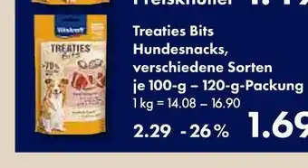 V Markt Treaties bits hundesnacks Angebot