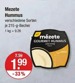 V Markt Mezete hummus Angebot