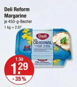 V Markt Deli reform margarine Angebot