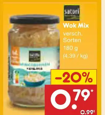 Netto Marken-Discount Satori wok mix Angebot