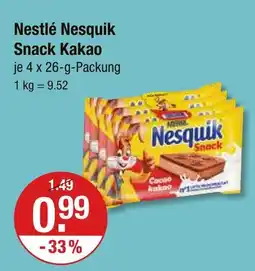 V Markt Nestlé nesquik snack kakao Angebot