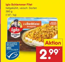 Netto Marken-Discount Iglo schlemmer filet Angebot