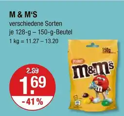 V Markt M & m's peanut Angebot