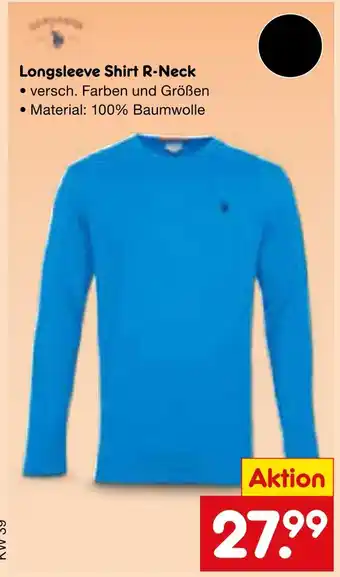 Netto Marken-Discount Longsleeve shirt r-neck Angebot