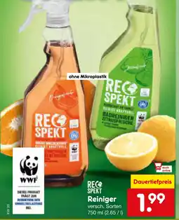 Netto Marken-Discount Respekt reiniger orangefrische Angebot