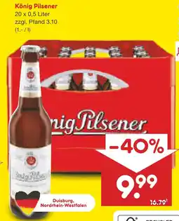 Netto Marken-Discount König pilsener Angebot