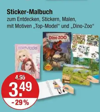 V Markt Sticker-malbuch Angebot