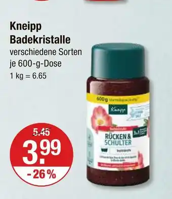V Markt Kneipp badekristalle Angebot
