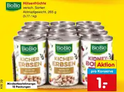 Netto Marken-Discount Biobio hülsenfrüchte Angebot