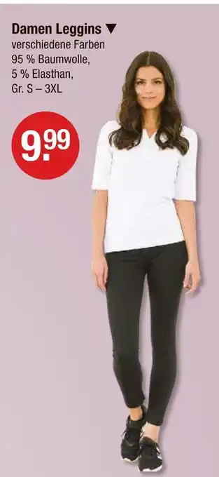 V Markt Damen leggins Angebot