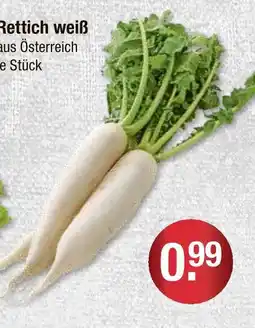 V Markt Rettich weiß Angebot